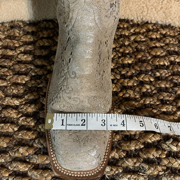 Lucchese cream/gold crackle - Picture 7 of 16